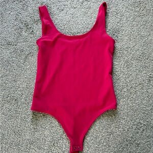 Express Women's Pink Bodysuit
